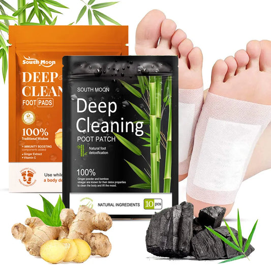 Detox Foot Patches Natural Ginger And  Bamboo.